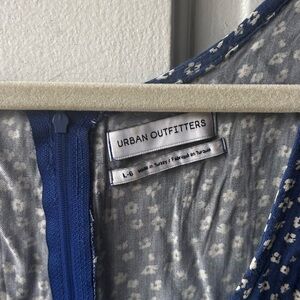 Urban Outfitters Blue Floral Dress